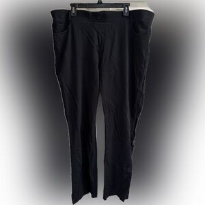 Betabrand Women's Black Dress Pants